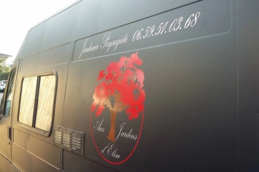 Image représentation un croquis ce jardin